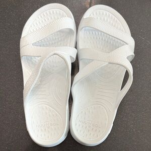 Women's White Comfort Sandals